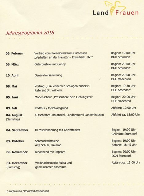 2018 02 01 jahresprogramm 2018 landfrauen small